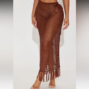 Fashion Nova Crochet Swim Cover Up